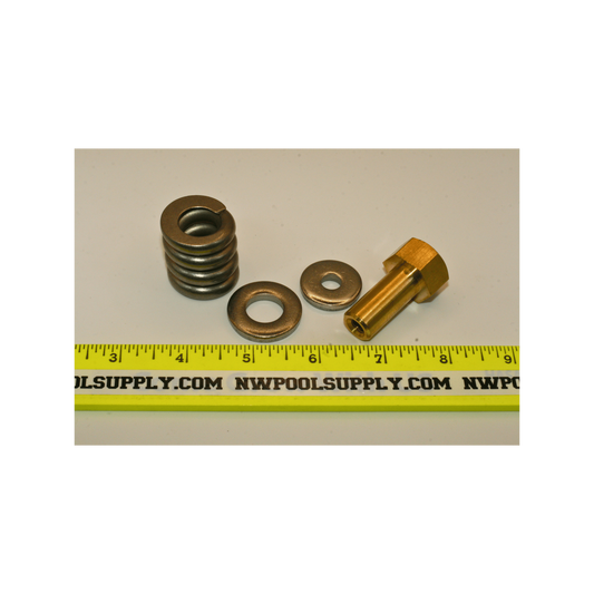 Barrel Nut/Spring Assembly, Pentair American Products/PacFab 53108900Z