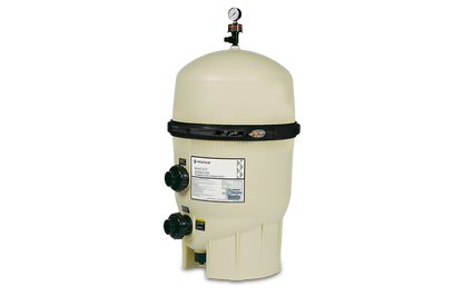 Pentair EC-188592 Quad D.E.® Cartridge Style D.E. Filter 60 SqFt complete filter tank shown