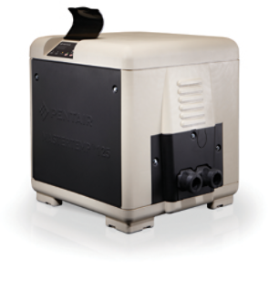 MasterTemp® 125 Heater with Cord 125K BTU Liquid Propane shown at side angle with control panel open