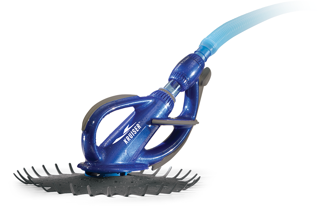 Kreepy Krauly Kruiser automatic in ground pool cleaner with hose attached