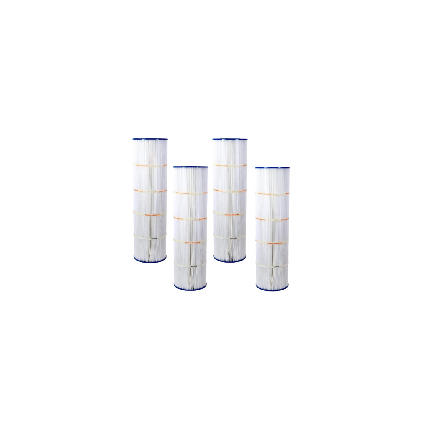 PCC105-PAK4 7" Diameter 420 SqFt Replacement Filter Cartridge view of set of four