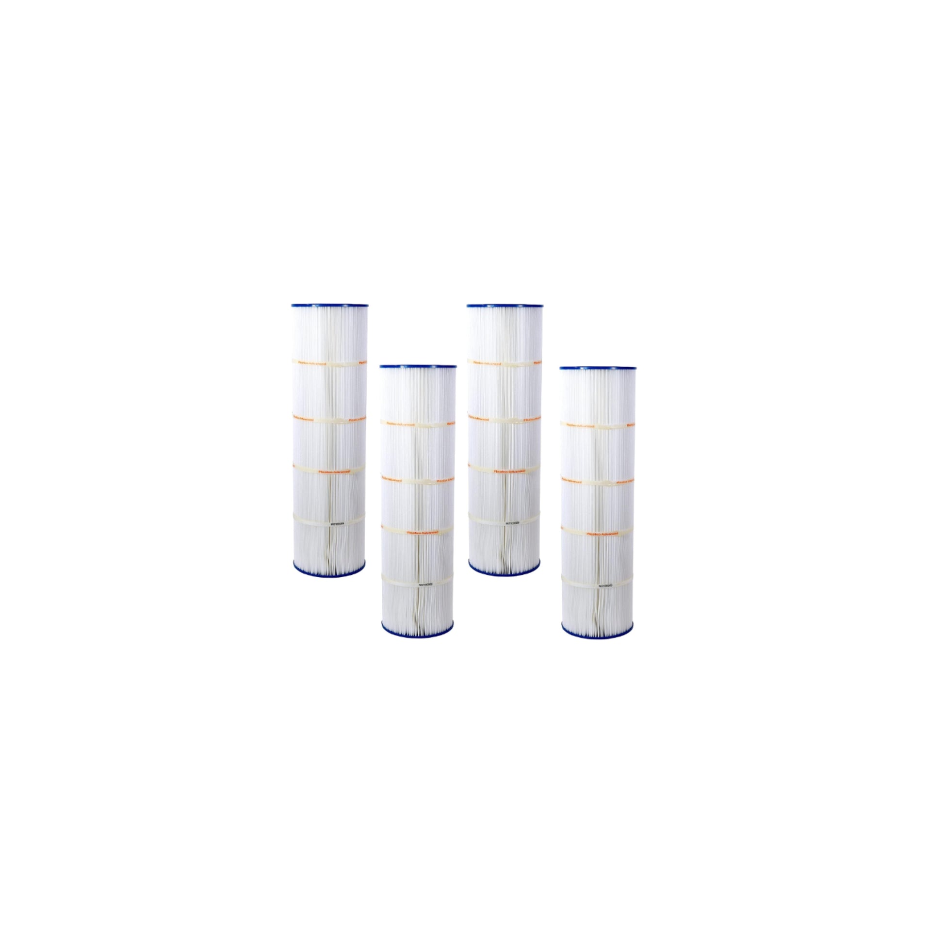 PCC105-PAK4 7" Diameter 420 SqFt Replacement Filter Cartridge view of set of four