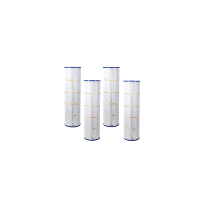 PCC105-PAK4 7" Diameter 420 SqFt Replacement Filter Cartridge view of set of four