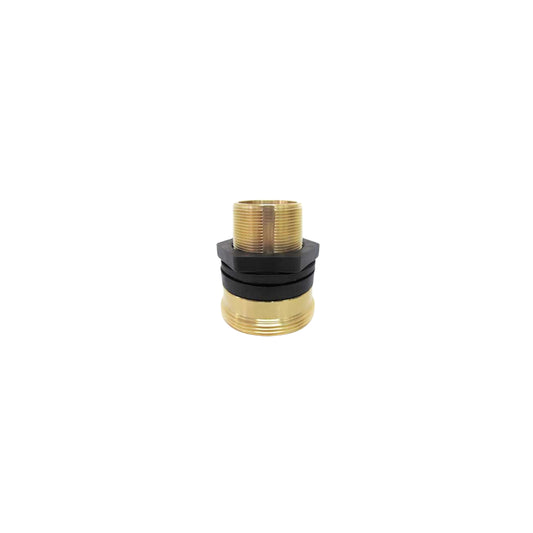 Val-Pak V38-060 Heavy Duty Bulkhead for Pentair TR100C, TR140C American Products Filters; 2 Inch, Brass