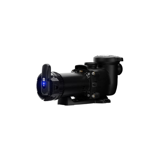 Hayward MaxFlo W3VSP23415 VS 415 Variable Speed Pump with Omnix Rear view showing bluetooth adapter