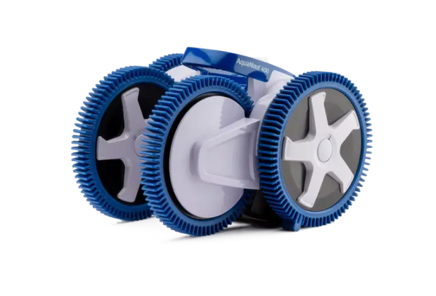 Hayward AquaNaut™ 400 W3PHS41CST 4 Wheel Suction Cleaner rear three-quarters view