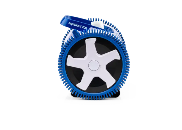 Hayward AquaNaut™ 200 W3PHS21CST 2 Wheel Suction Cleaner side view showing wheel