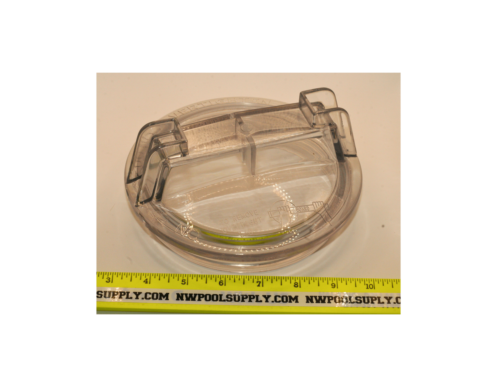 Pentair C3-139P1Z Plastic Trap Lid For Package-115 5 Inch Dia. Plastic Suction Trap Assembly