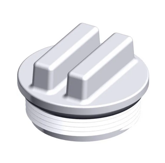 Hayward SP1022C 1 1/2" MIP White All-Purpose Plug with O-ring