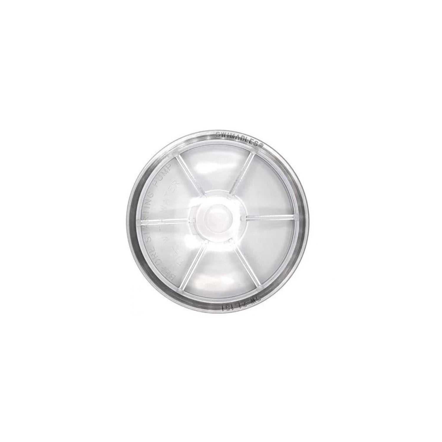 Swimables SW-21-151 Lid with O-ring for Pentair WhisperFlo and IntelliFlo Pumps front view
