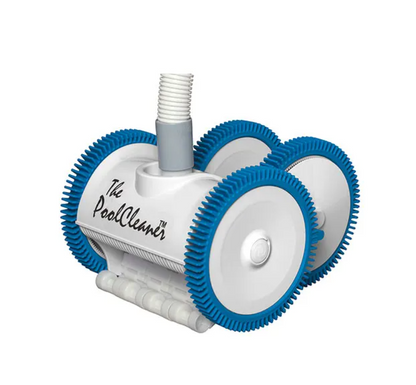 Hayward The PoolCleaner™ W3PVS40JST 4 Wheel Suction Cleaner, White angle view