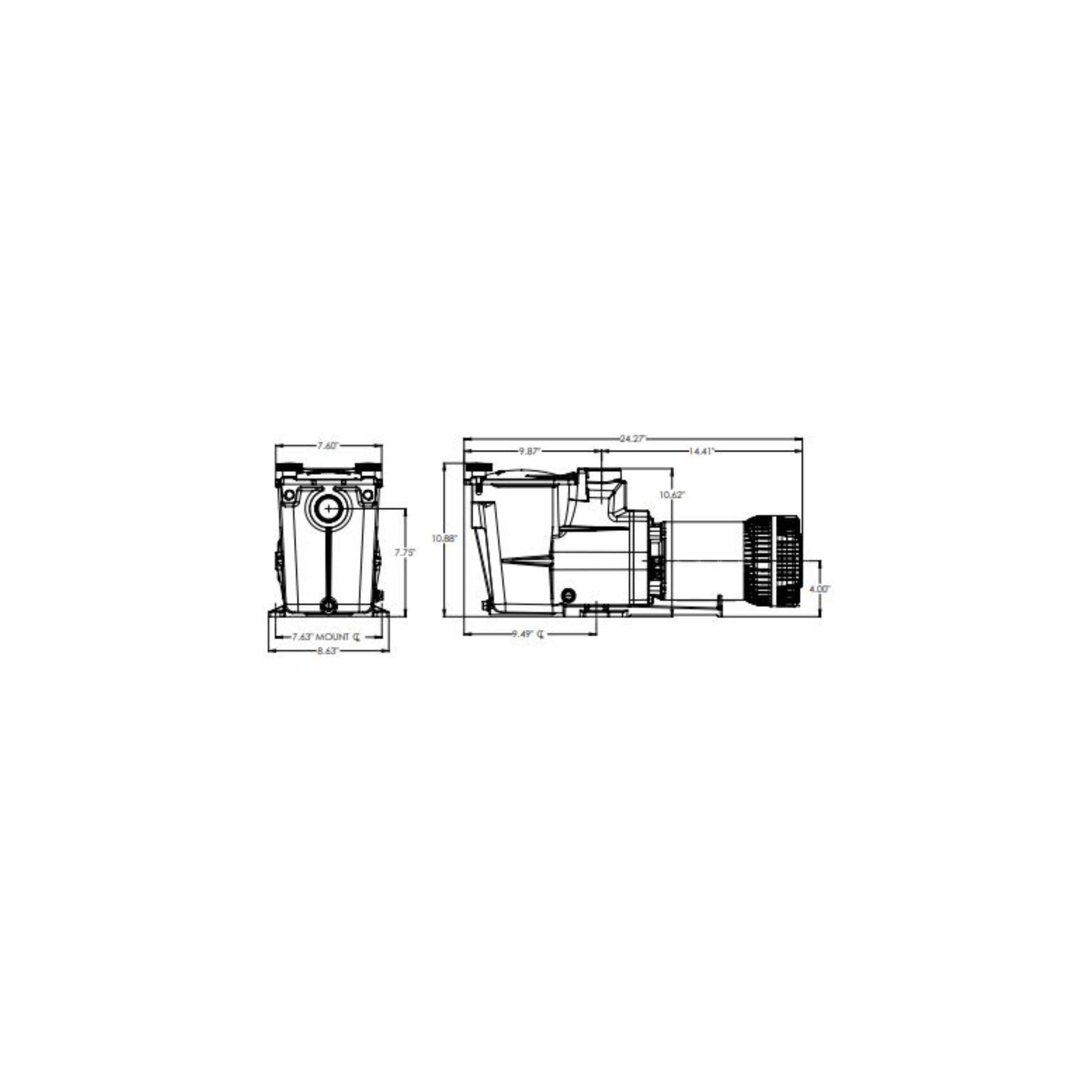 Hayward®W3SP2615X20XE Super Pump® XE 2.25HP